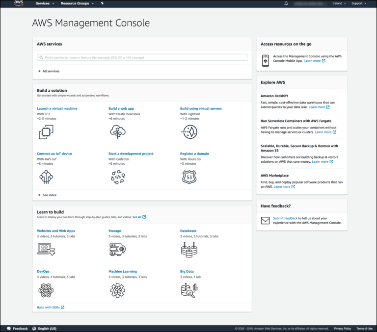 buy aws account